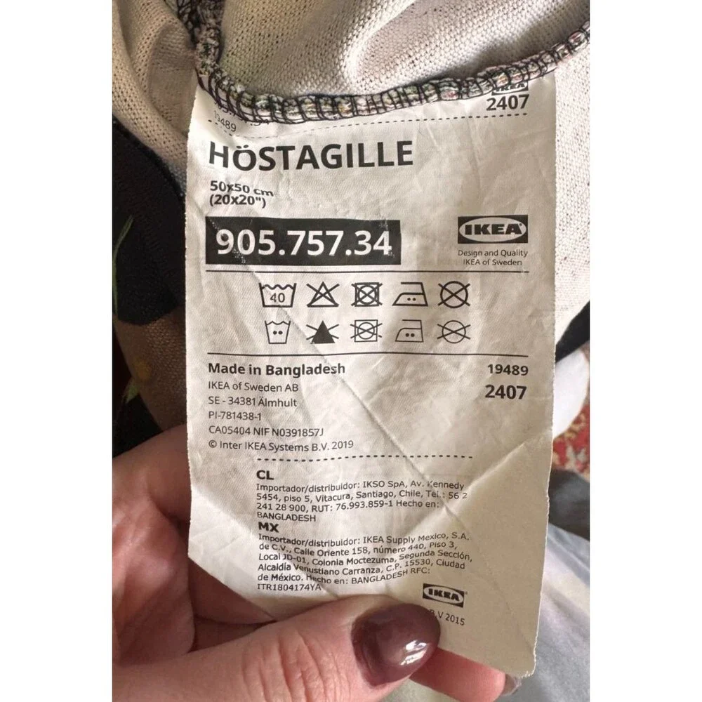 IKEA HOSTAGILLE Tablecloth + Pillow covers autumn Halloween 57
